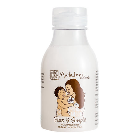 Pure & Simple (Fragrance Free) Organic Coconut Body Oil