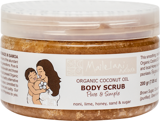 Pure & Simple Sugar Scrub- Body exfoliator